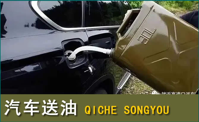 嘉荫汽车救援送水案例